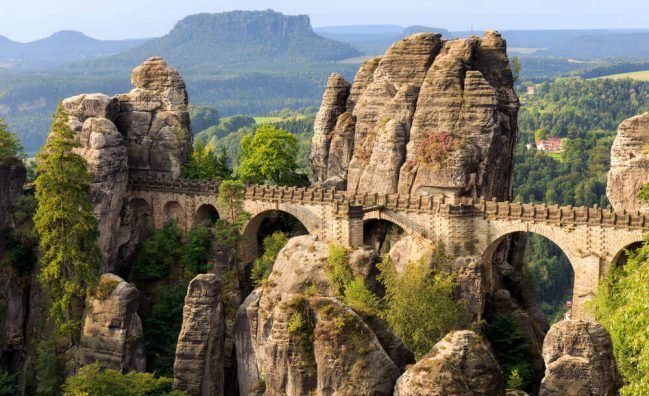 Saxon Switzerland II: Famous Bastei bridge