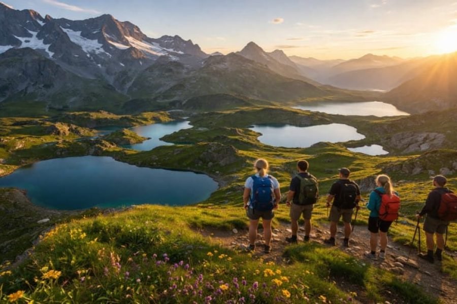Swiss Alpine Heartbeat: Lakes, Peaks & Summer Trails