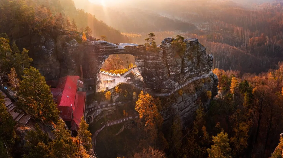 Bohemian Switzerland Autumn Escape: Jetřichovice Views, Forest Trails & Czech Wilderness